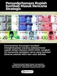 Wacana Redenominasi Rupiah Kembali Mencuat,